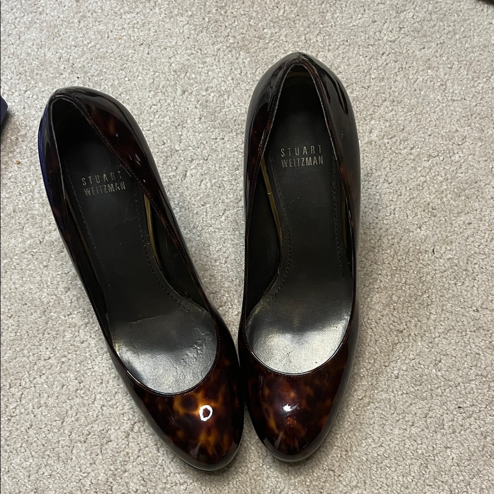 Stuart Weitzman Tortoiseshell Heels